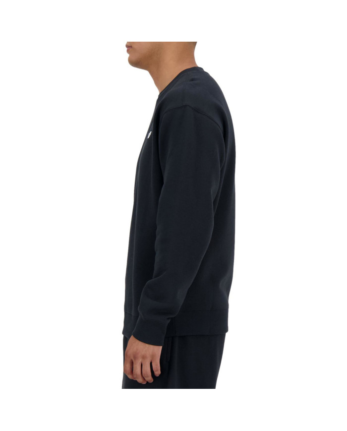 New Balance Bluza męska SPORT ESSENTIALS FLEECE CREW MT41510BK - Czarna | Sklep Monotox