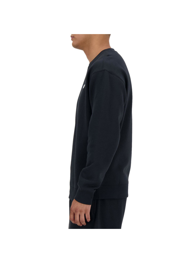 New Balance Bluza męska SPORT ESSENTIALS FLEECE CREW MT41510BK - Czarna | Sklep Monotox