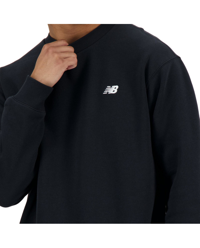 New Balance Bluza męska SPORT ESSENTIALS FLEECE CREW MT41510BK - Czarna | Sklep Monotox