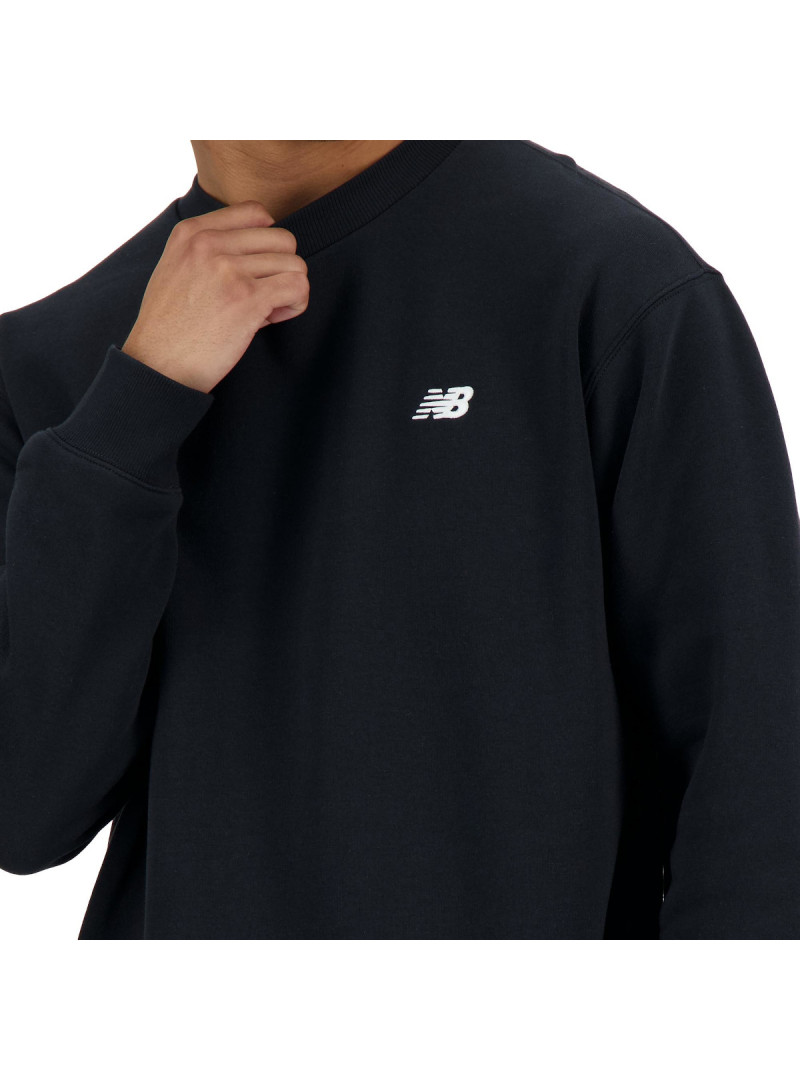 New Balance Bluza męska SPORT ESSENTIALS FLEECE CREW MT41510BK - Czarna | Sklep Monotox