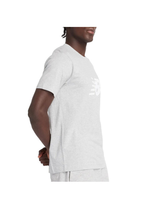 New Balance Koszulka męska S/S SPORT GRAPHIC V FLYING AG MT43906AG - Szara | Sklep Monotox