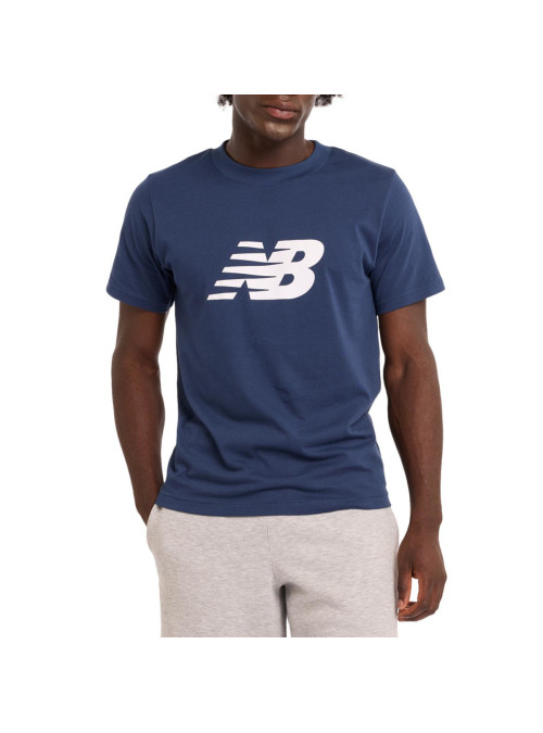 New Balance Koszulka męska S/S SPORT GRAPHIC V FLYING NNY MT43906NNY - Granatowa | Sklep Monotox