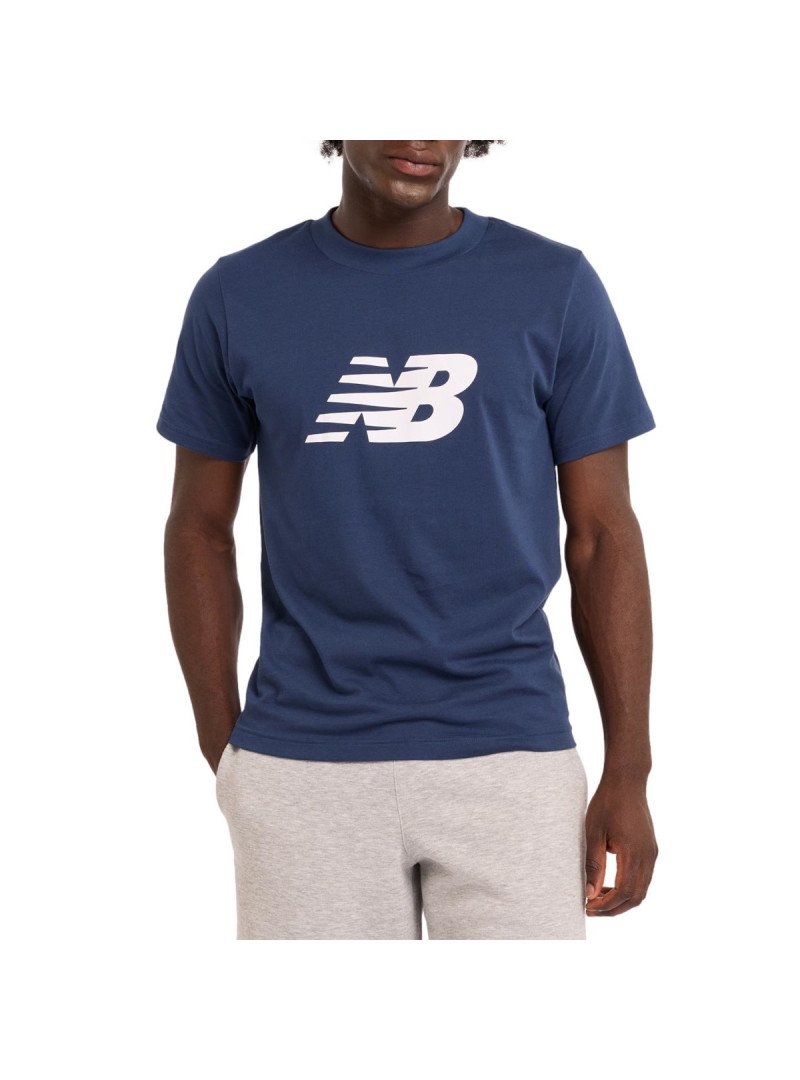 New Balance Koszulka męska S/S SPORT GRAPHIC V FLYING NNY MT43906NNY - Granatowa | Sklep Monotox