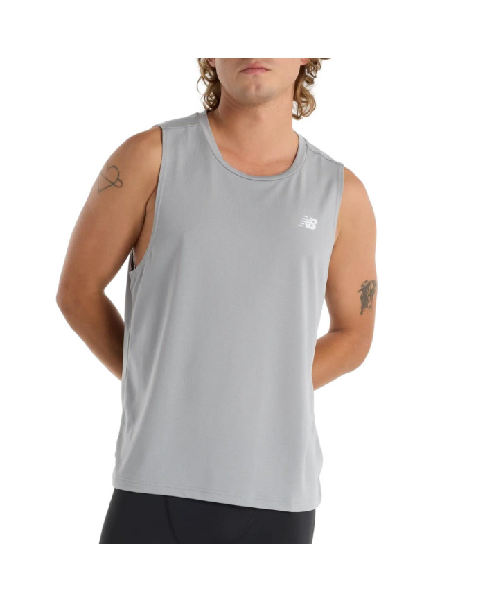 New Balance Koszulka męska SPORT TANK MT51800YST - Szara | Sklep Monotox