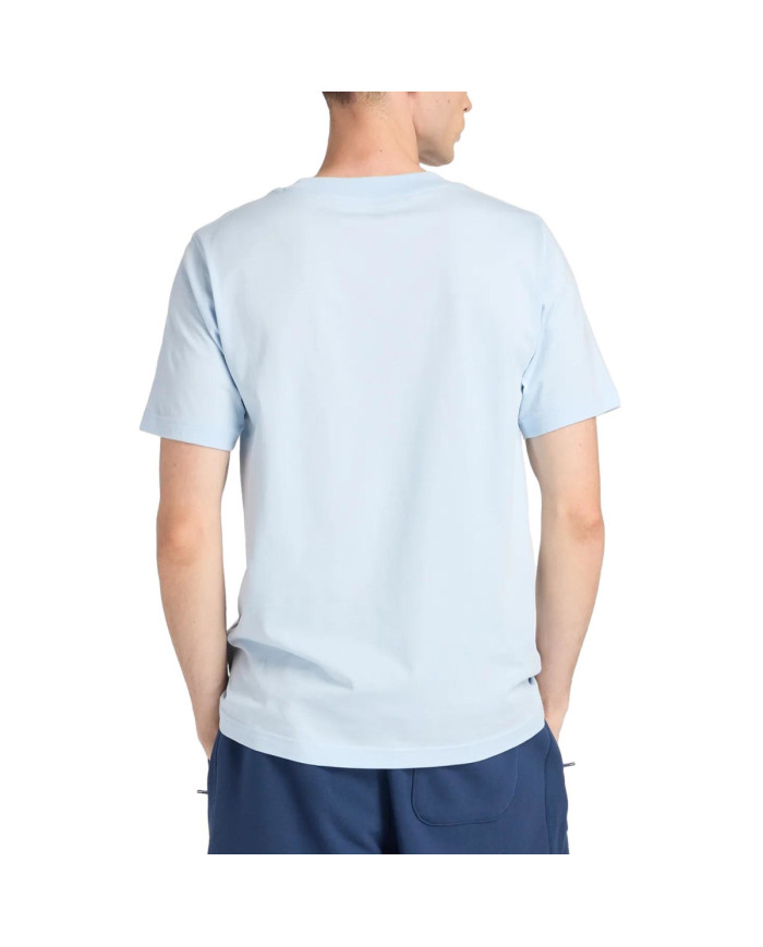 New Balance Koszulka męska LINES T-SHIRT MT6179UMAA1 - Niebieska | Sklep Monotox