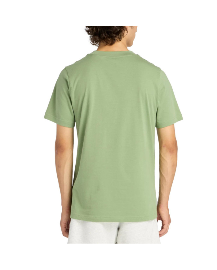 New Balance Koszulka męska LINES T-SHIRT MT6179UMAAR - Zielona | Sklep Monotox