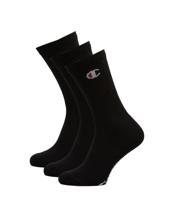 Champion Męskie Skarpety 3 Pack Crew Socks U24558KK001 Czarny | Sklep Monotox