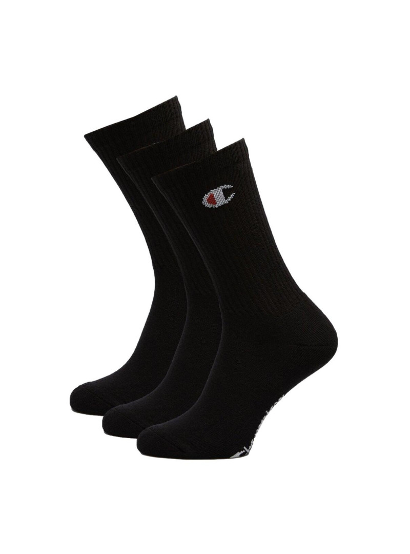 Champion Męskie Skarpety 3 Pack Crew Socks U24558KK001 Czarny | Sklep Monotox