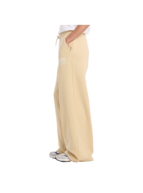New Balance Spodnie damskie REIMAGINED FLEECE PANT WB61I4PUABC - Żółte | Sklep Monotox