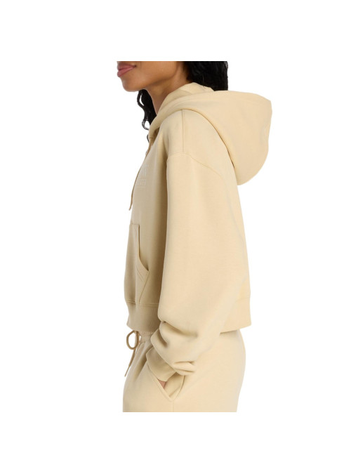 New Balance Bluza damska OVERSIZED PEACE HOODIE WJ6109B2ABC - Żółta | Sklep Monotox