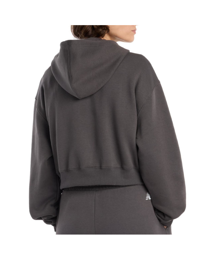 New Balance Bluza damska OVERSIZED PEACE HOODIE WJ6109B2ABR - Szara | Sklep Monotox