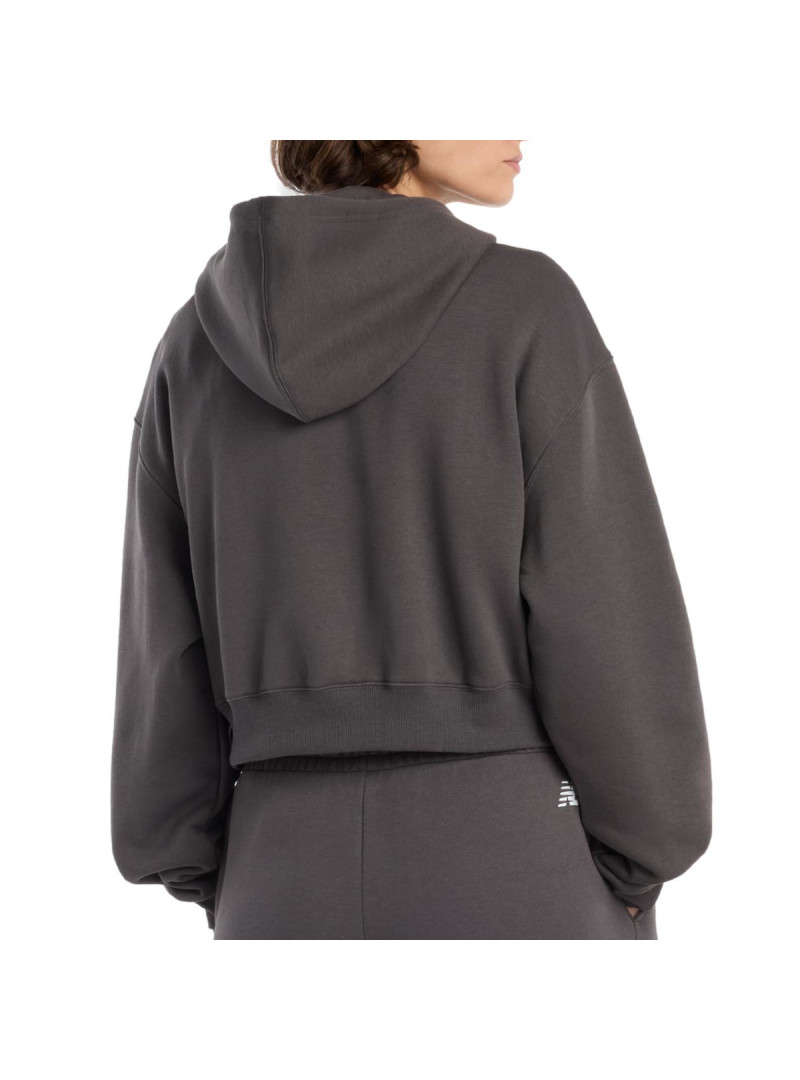 New Balance Bluza damska OVERSIZED PEACE HOODIE WJ6109B2ABR - Szara | Sklep Monotox