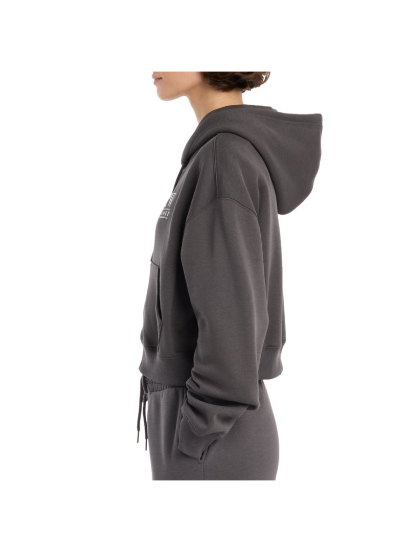 New Balance Bluza damska OVERSIZED PEACE HOODIE WJ6109B2ABR - Szara | Sklep Monotox