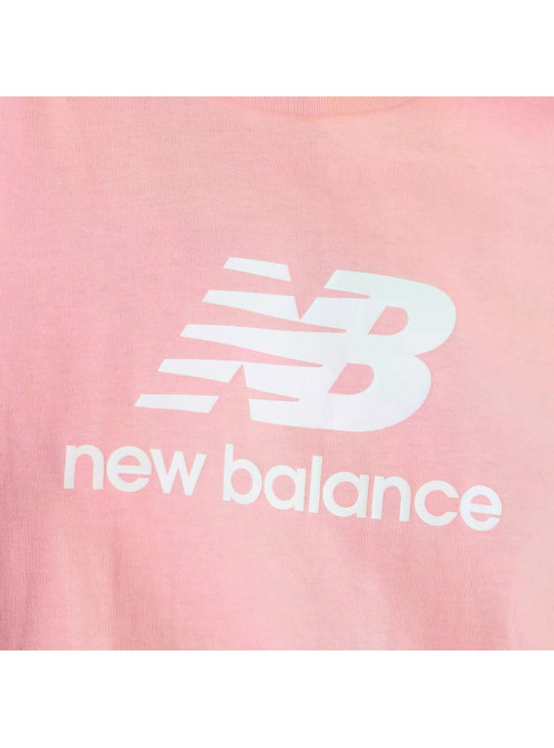 New Balance Koszulka damska SPORT ESSENTIALS JERSEY LO WT41502AA6 - Różowa | Sklep Monotox