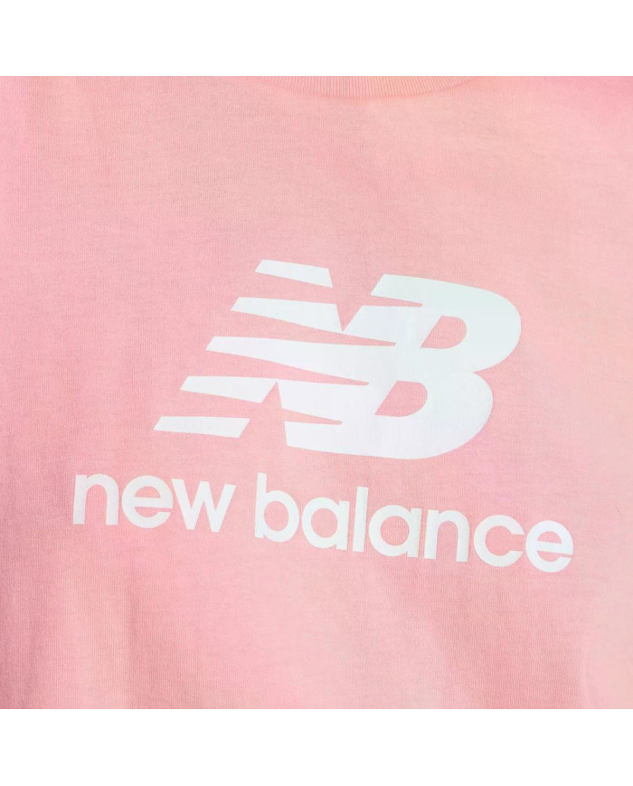 New Balance Koszulka damska SPORT ESSENTIALS JERSEY LO WT41502AA6 - Różowa | Sklep Monotox