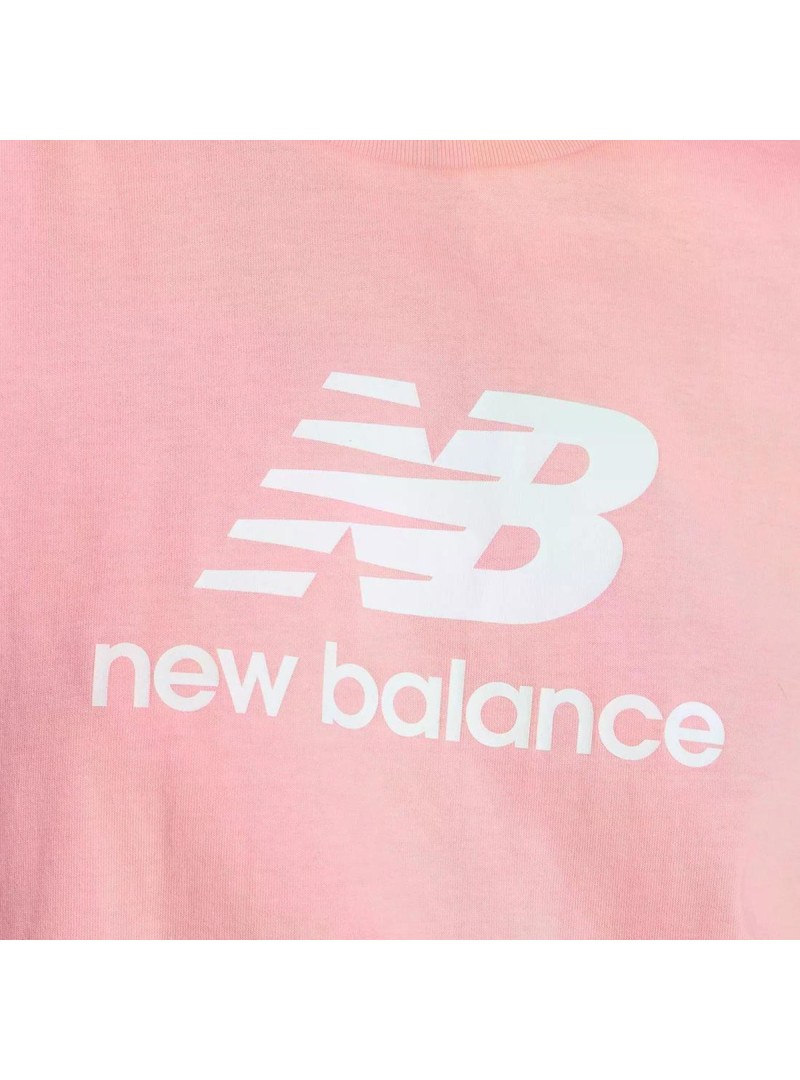 New Balance Koszulka damska SPORT ESSENTIALS JERSEY LO WT41502AA6 - Różowa | Sklep Monotox