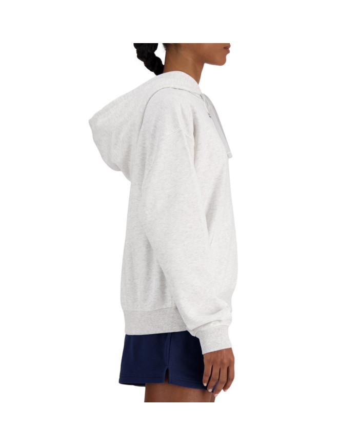 New Balance Bluza damska SPORT ESSENTIALS FRENCH TERRY WT41507AHH - Szara | Sklep Monotox