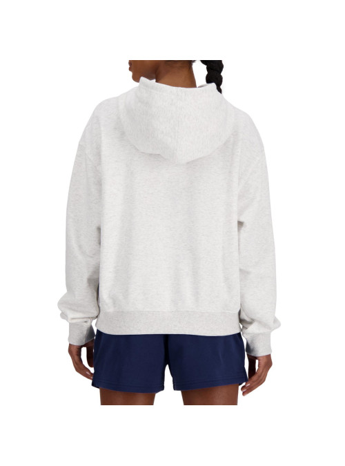New Balance Bluza damska SPORT ESSENTIALS FRENCH TERRY WT41507AHH - Szara | Sklep Monotox