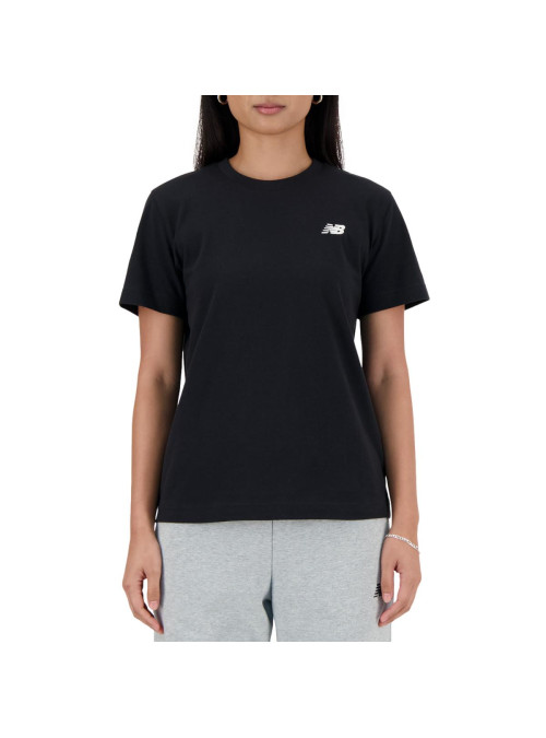 New Balance Koszulka damska S/S JERSEY WT41509BK - Czarna | Sklep Monotox
