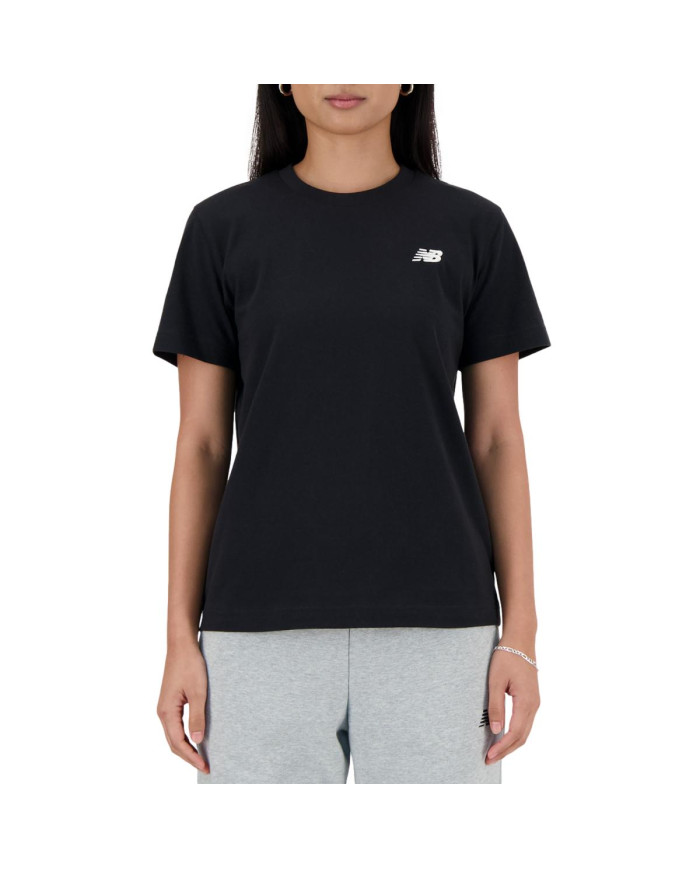 New Balance Koszulka damska S/S JERSEY WT41509BK - Czarna | Sklep Monotox