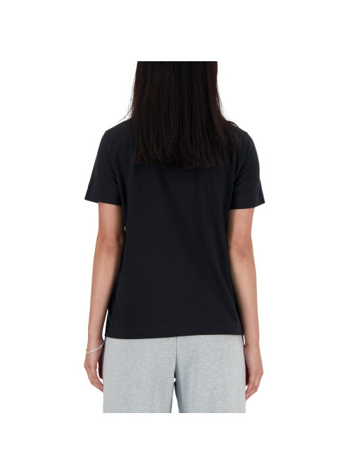 New Balance Koszulka damska S/S JERSEY WT41509BK - Czarna | Sklep Monotox