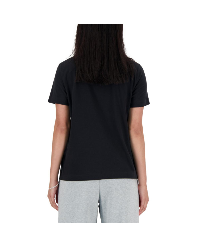 New Balance Koszulka damska S/S JERSEY WT41509BK - Czarna | Sklep Monotox