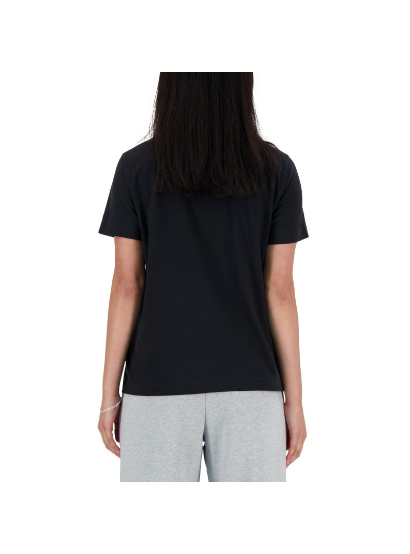 New Balance Koszulka damska S/S JERSEY WT41509BK - Czarna | Sklep Monotox