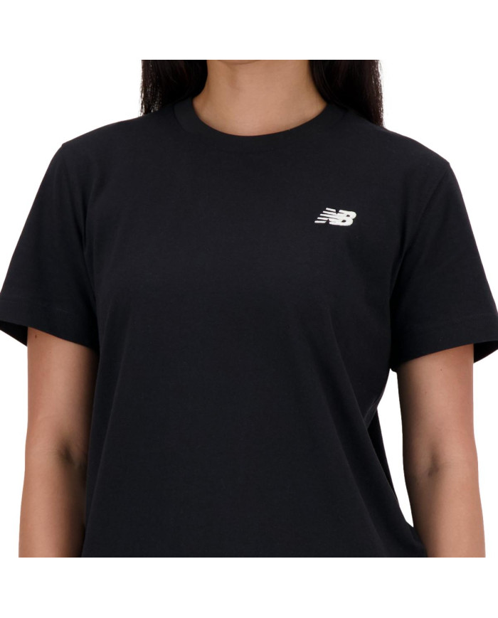 New Balance Koszulka damska S/S JERSEY WT41509BK - Czarna | Sklep Monotox