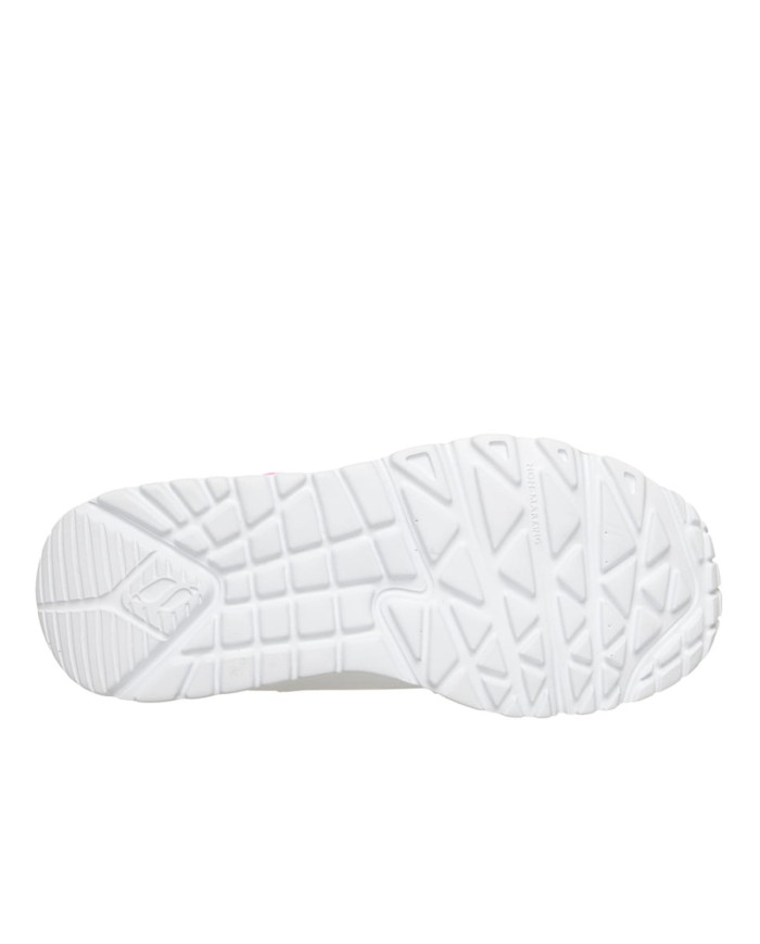 Skechers Buty dziecięce UNO LITE - HEART STATUS 314966LWMLT - Białe | Sklep Monotox