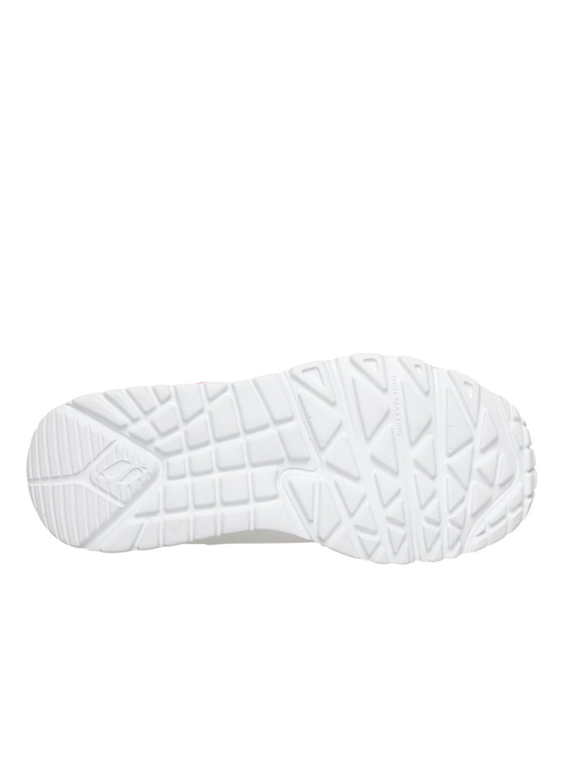 Skechers Buty dziecięce UNO LITE - HEART STATUS 314966LWMLT - Białe | Sklep Monotox