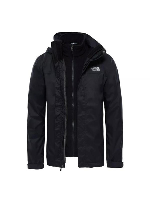 The North Face Męska Kurtka M Evolve Ii Tri Jkt NF00CG55JK31 Czarny | Sklep Monotox