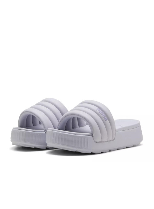 Puma Klapki damskie KARMEN SLIDE PUFFY WMNS 39539913 - Szare | Sklep Monotox