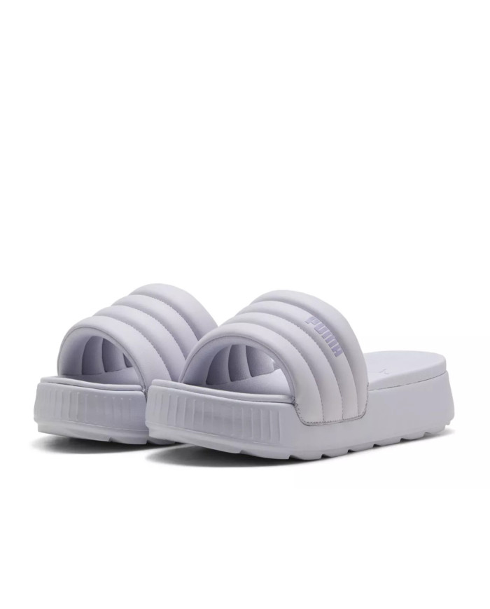 Puma Klapki damskie KARMEN SLIDE PUFFY WMNS 39539913 - Szare | Sklep Monotox