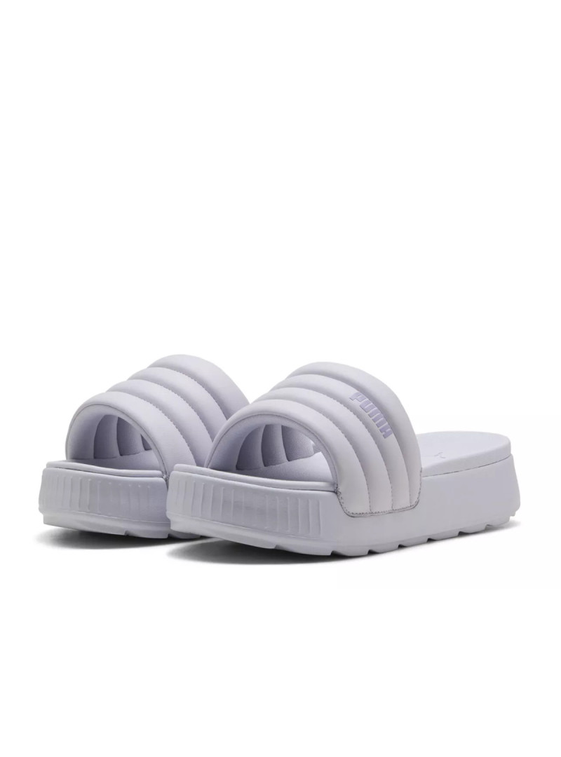 Puma Klapki damskie KARMEN SLIDE PUFFY WMNS 39539913 - Szare | Sklep Monotox