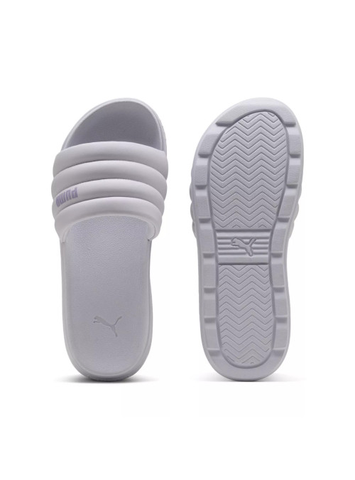 Puma Klapki damskie KARMEN SLIDE PUFFY WMNS 39539913 - Szare | Sklep Monotox