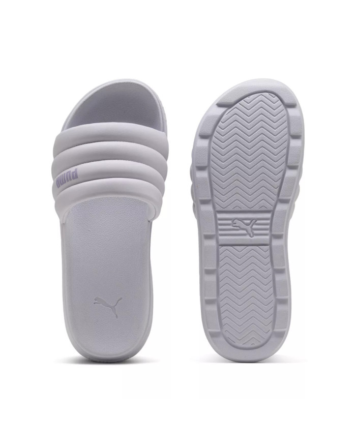 Puma Klapki damskie KARMEN SLIDE PUFFY WMNS 39539913 - Szare | Sklep Monotox
