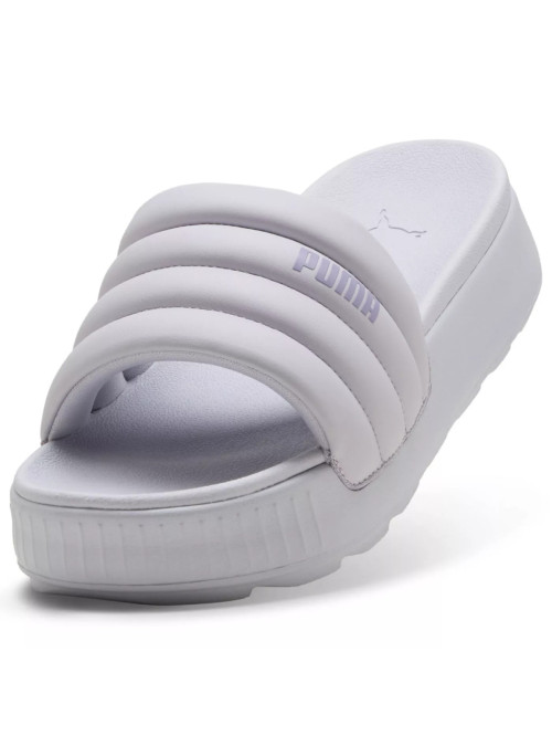 Puma Klapki damskie KARMEN SLIDE PUFFY WMNS 39539913 - Szare | Sklep Monotox