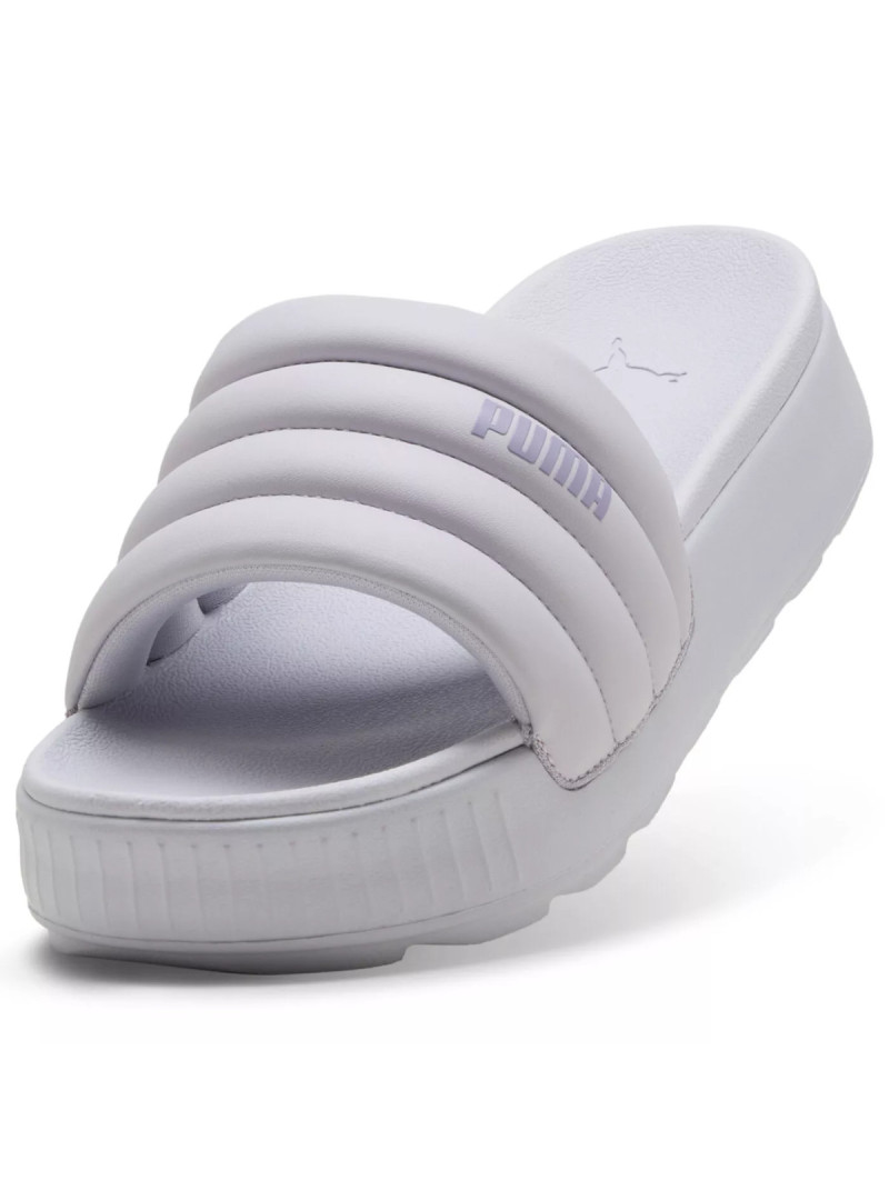 Puma Klapki damskie KARMEN SLIDE PUFFY WMNS 39539913 - Szare | Sklep Monotox