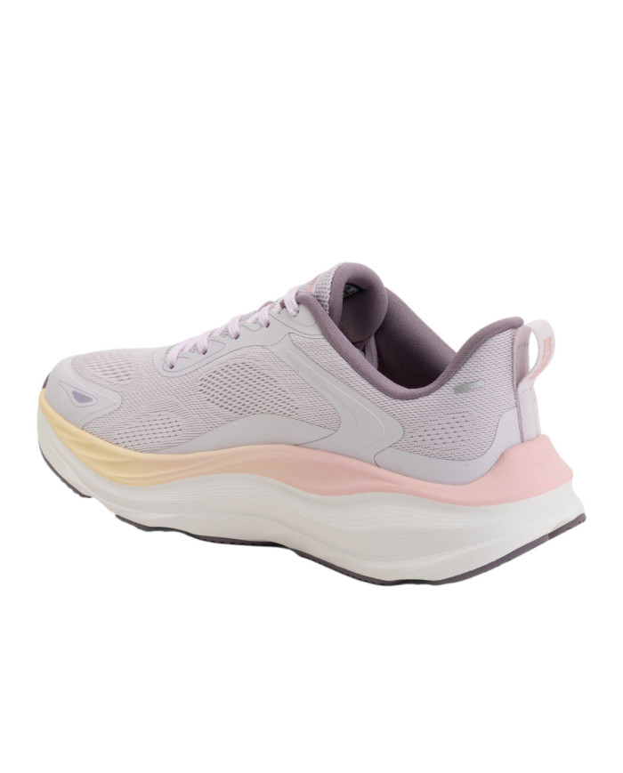 Skechers Buty damskie MAX RUN - PACEWAVE 129202LAV - Białe | Sklep Monotox