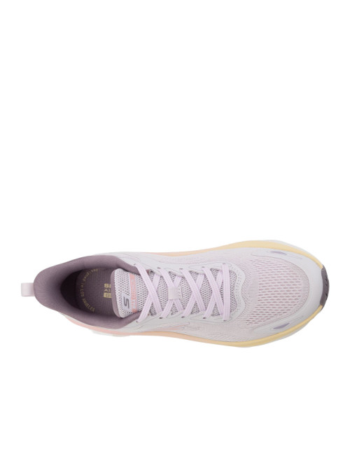 Skechers Buty damskie MAX RUN - PACEWAVE 129202LAV - Białe | Sklep Monotox