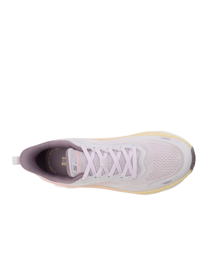 Skechers Buty damskie MAX RUN - PACEWAVE 129202LAV - Białe | Sklep Monotox