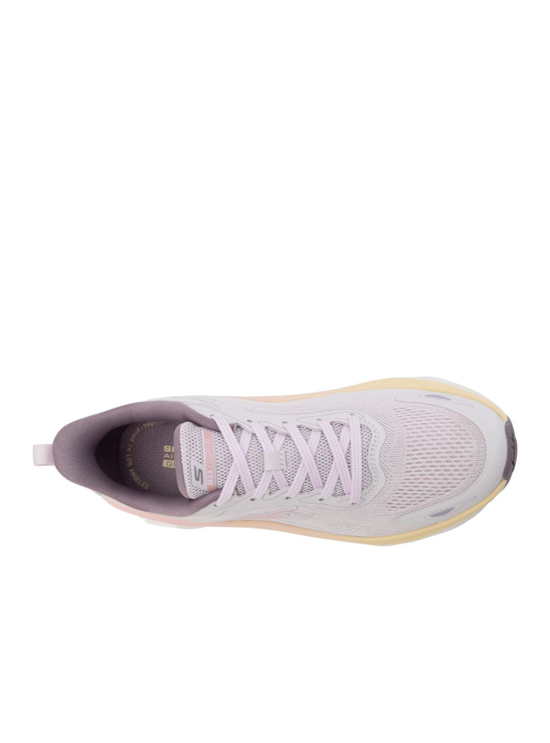 Skechers Buty damskie MAX RUN - PACEWAVE 129202LAV - Białe | Sklep Monotox