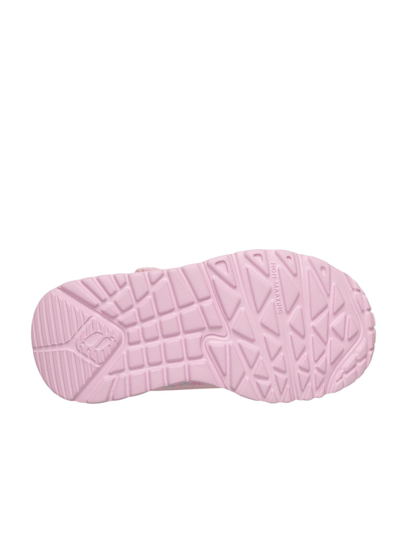 Skechers Buty dziecięce UNO LITE-HEART CRAZE 314091NLPMT - Różowe | Sklep Monotox