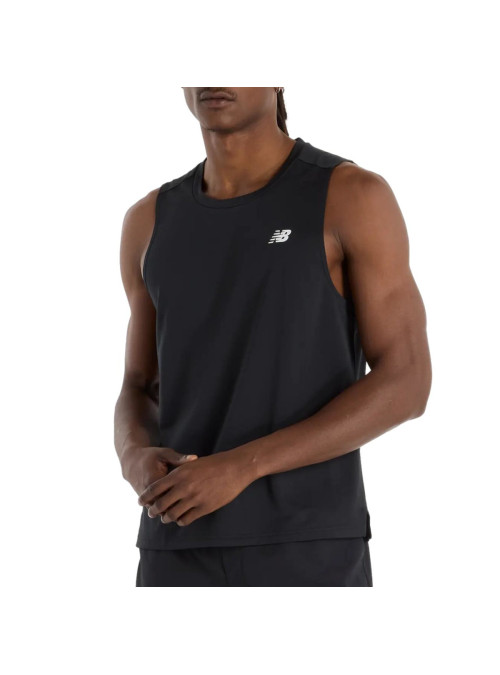 New Balance Koszulka męska SPORT TANK MT51800BK - Czarna | Sklep Monotox