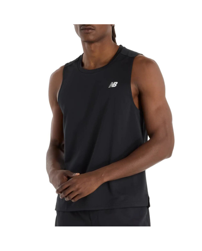 New Balance Koszulka męska SPORT TANK MT51800BK - Czarna | Sklep Monotox