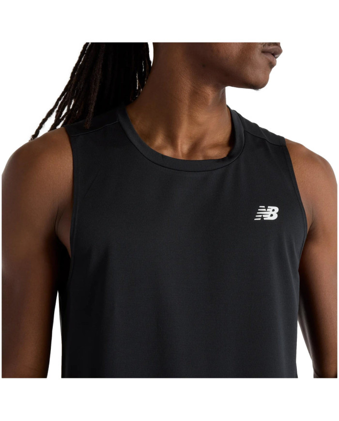 New Balance Koszulka męska SPORT TANK MT51800BK - Czarna | Sklep Monotox