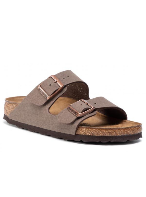 Birkenstock Klapki damskie ARIZONA BFBC NARROW 0151183 - Brązowe | Sklep Monotox