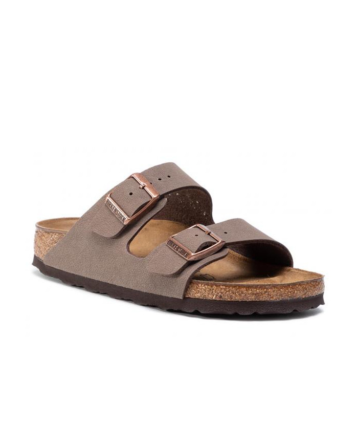 Birkenstock Klapki damskie ARIZONA BFBC NARROW 0151183 - Brązowe | Sklep Monotox
