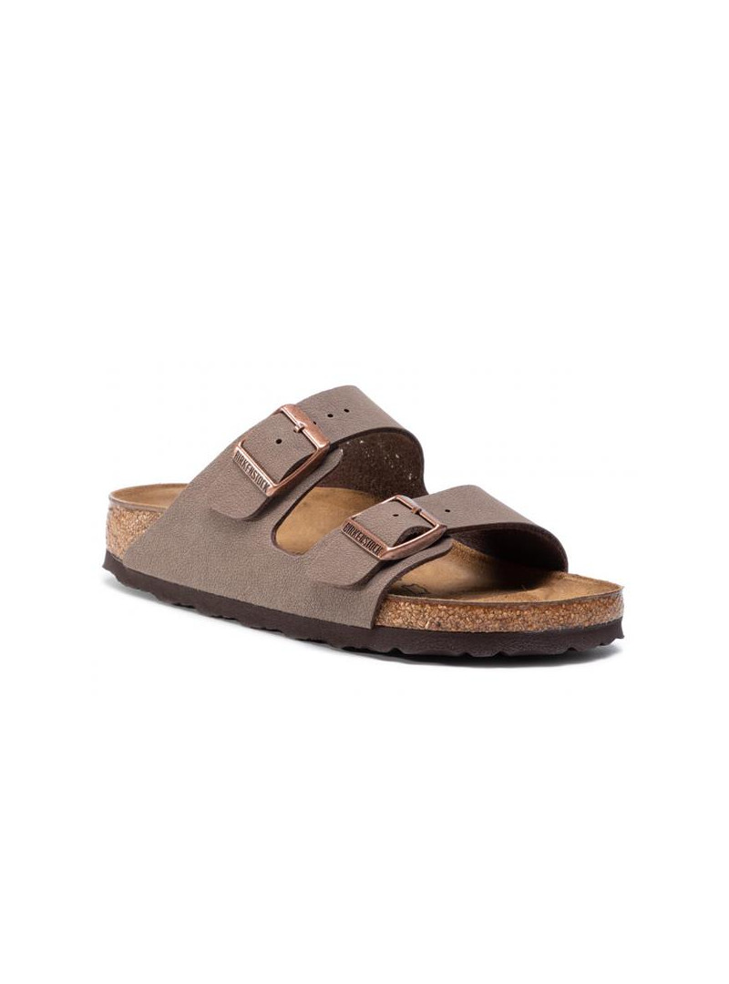 Birkenstock Klapki damskie ARIZONA BFBC NARROW 0151183 - Brązowe | Sklep Monotox