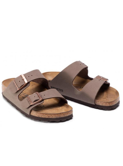 Birkenstock Klapki damskie ARIZONA BFBC NARROW 0151183 - Brązowe | Sklep Monotox